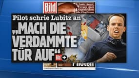 Andreas Lubitz ne répond à aucun moment à son pilote, selon Bild.