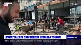 Les bateaux de croisière de retour à Toulon