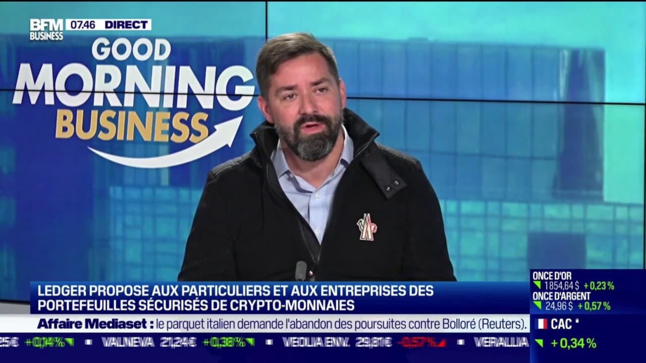 Pascal Gauthier (PDG de Ledger): une clé Ledger 