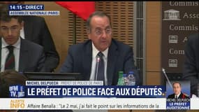Affaire Benalla: "Je découvre l'existence de cette affaire" le 2 mai au matin, "j'ai reçu un appel d'un collaborateur du directeur de cabinet du Président de la République, affirme le Préfet de police de Paris