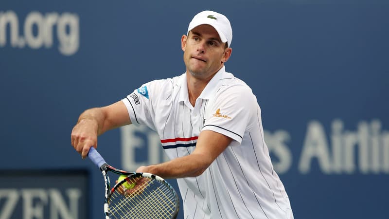 Andy Roddick lors de l'US Open 2012