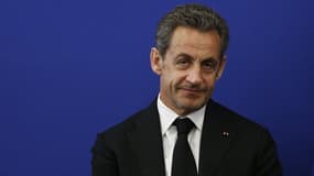 Nicolas Sarkozy le 10 mars dernier à l'inauguration de l'institut Claude-Pompidou, à Nice.