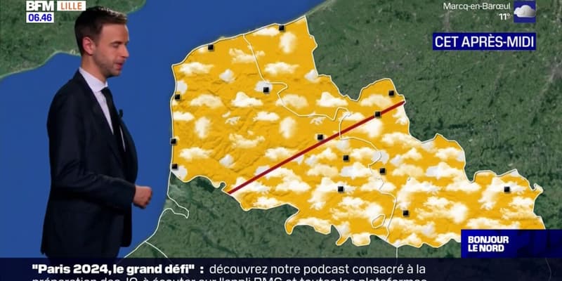 Météo: de belles éclaircies ce mardi, 14°C à Dunkerque et 18°C à Lille