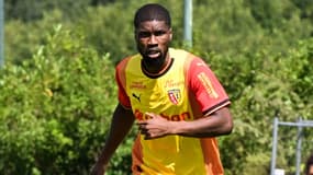 Kevin Danso avec Lens en amical, le 22 juillet 2023
