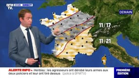 La météo pour ce jeudi 8 octobre 2020
