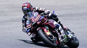 L'Espagnol Marc Marquez lors du GP d'Italie le 22 juin 2025