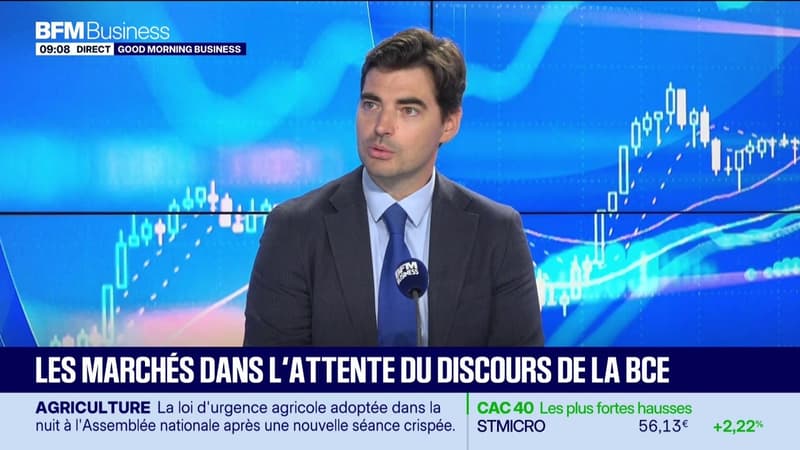 Les marchés dans l'attente des annonces de taux de la BCE - 21/07
