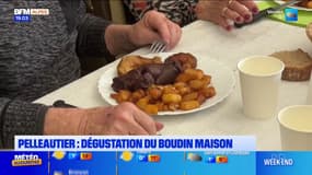 Hautes-Alpes: le boudin noir a été dégusté à Pelleautier