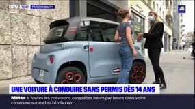 Paris Mobility : une voiture qui se conduit sans permis et dès 14 ans !