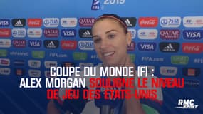 Coupe du monde (F) : "Nous avons su élever notre niveau de jeu" souligne Alex Morgan