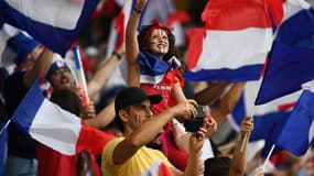 Des supporters des Bleus