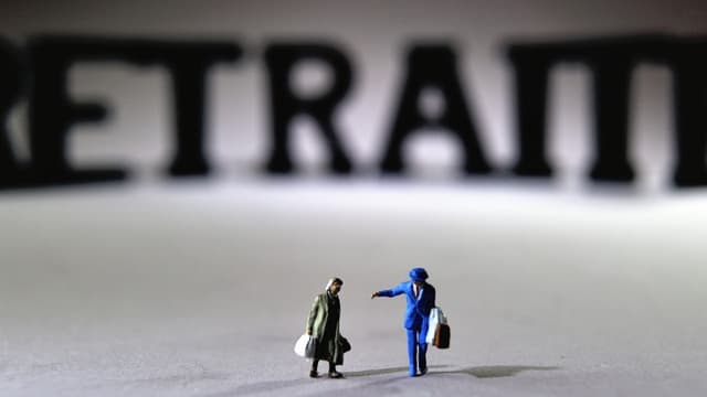 Les dépenses de retraite des fonctionnaires représentaient 58 milliards d'euros en 2014.