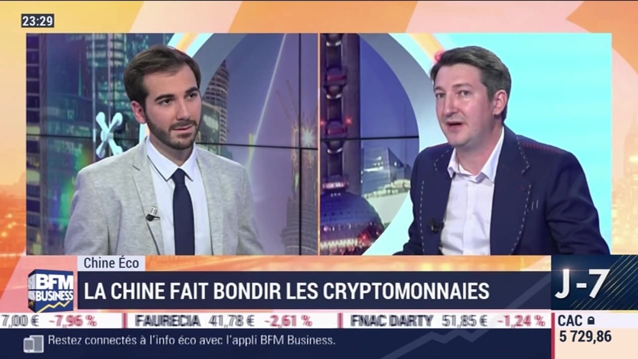 Chine Éco: la Chine fait bondir les cryptomonnaies - 31/10