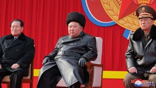 Le chef d'État nord-coréen Kim Jong-un à Pyongyang, le 25 février 2025. (Photo d'illustration)