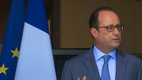 François Hollande en déplacement à Trélazé