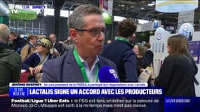 "Ça va dans le bon sens": Jérôme Desprey, vice-président de la FNSEA, se réjouit de l'accord trouvé avec Lactalis