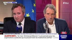 Selon Jean-Baptiste Lemoyne, "il est vraisemblable" que les frontières de l'espace Schengen resteront fermées plusieurs mois