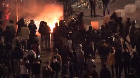 Des tensions ont éclaté place de la République. 