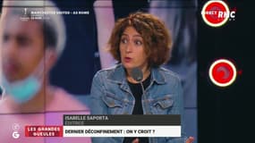 "Libérons les vaccins pour libérer les Français !" L'appel d'Isabelle Saporta dans les GG
