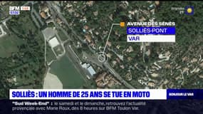Var: un motard âgé de 25 ans se tue dans un accident à Solliès-Pont
