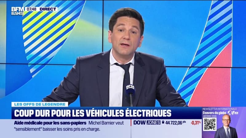 Coup dur pour les véhicules électriques