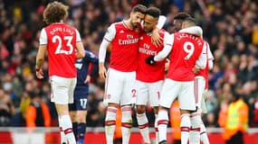 Les joueurs d'Arsenal