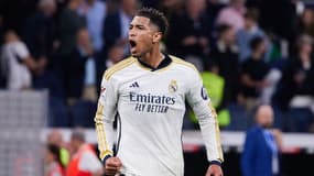Real Madrid - Jude Bellingham, buteur face au Barça dans le Clasico, le 21 avril 2024.