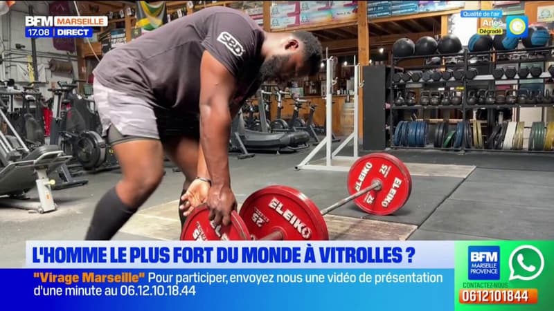 Vitrolles: adepte de strongman, Akoto Kofi à l'assaut du titre de l'homme le plus fort du monde