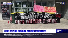 L'ENS de Lyon bloquée par des étudiants