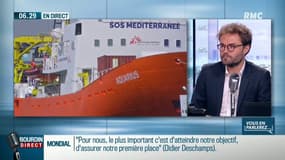 Migrants: l’Aquarius en route vers Marseille pour une escale technique