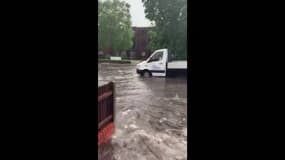 Grande-Bretagne: de fortes pluies inondent Birmingham