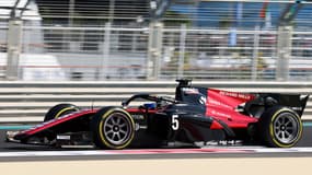 Théo Pourchaire à Abu Dhabi le 24 novembre 2023