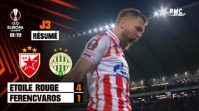 Résumé : Etoile Rouge 4-1 Ferencvaros - Europa League (J3)