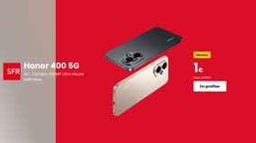 Le Honor 400 est seulement à 1 euro, ne manquez pas l’offre dingue SFR que tout le monde s’arrache