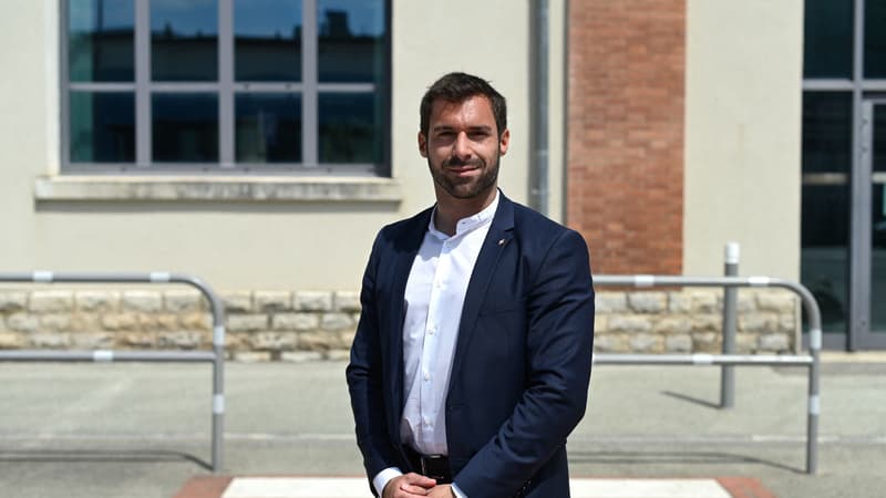 Julien Odoul, le 2 juin 2021 à Belfort