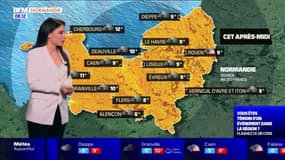 Météo Normandie: un dimanche froid et pluvieux cet après-midi, 4°C à Alençon, 12°C à Cherbourg