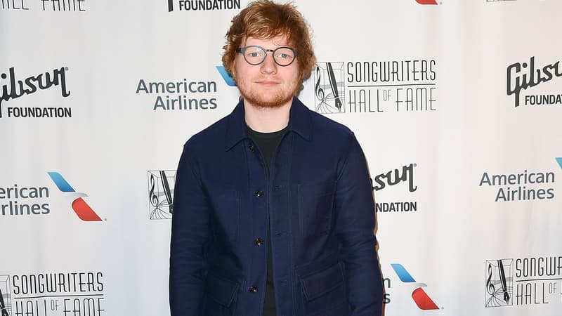 Ed Sheeran à New York le 15 juin 2017
