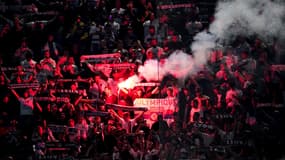Des supporters de l'OL