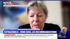 La Haute autorité de Santé "recommande pour les personnes ayant reçu une 1ère dose d'AstraZeneca, un vaccin à ARN messager" pour la deuxième dose