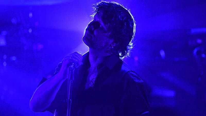 Bertrand Cantat lors du lancement de sa tournée, le 1er mars 2018.