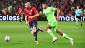 Burak Yilmaz face à Maxence Lacroix