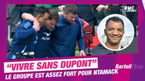 XV de France : "Il faut continuer à vivre sans Dupont" Ntamack voit les Bleus assez forts