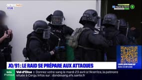 JO 2024: les policiers du Raid se préparent