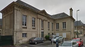 Le collège Lemière de Caen. 