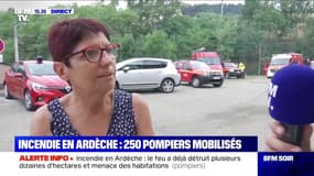 Incendie en Ardèche: la maire de Saint-Marcel-lès-Annonay annonce l'évacuation "d'un hameau du village, entre 50 et 70 personnes"