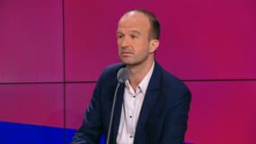 Manuel Bompard sur le plateau des Grandes Gueules le 28 mars 2025