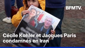 Iran: Cécile Kohler et Jacques Paris condamnés à de lourdes peines de prison pour "espionnage"
