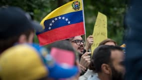 Goldman Sachs a suscité la colère de manifestants anti-Maduro. 