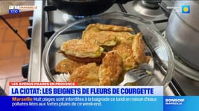 Provence: la recette des beignets de fleurs de courgette avec Marinette, 92 ans