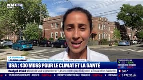 USA: un plan à 430 milliards de dollars pour le climat et la santé 